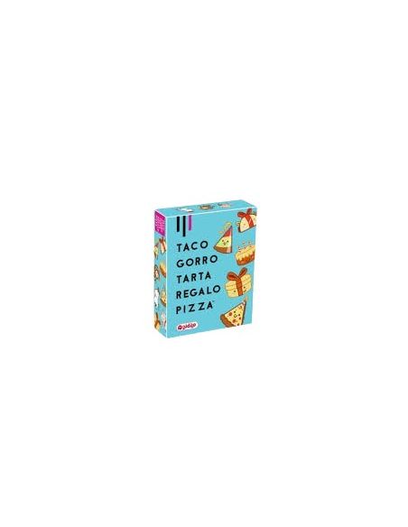 Juego De Cartas Taco, Gorro, Tarta, Regalo, Pizza