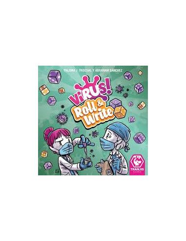Juego De Mesa Virus Roll And Write