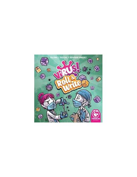 Juego De Mesa Virus Roll And Write