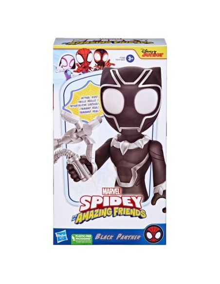 Figura Marvel Spidey Blanck Panther 22,5 Cm