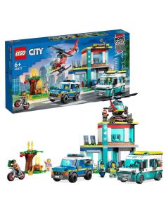 Lego City: Central De Vehiculos De Emergencia