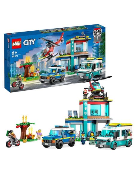 Lego City: Central De Vehiculos De Emergencia
