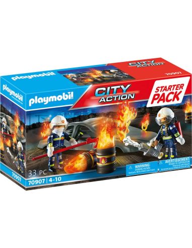 Playmobil Starter Pack Simulacro De Incendio