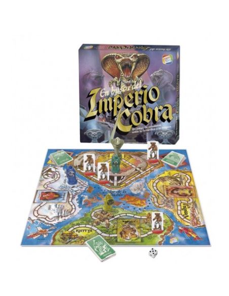 Juego De Mesa En Busca Del Imperio Cobra Edad +8 Años