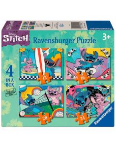 Puzzle Ravensburger Disney Stitch Colección Puzzle 4 In A Box, 10