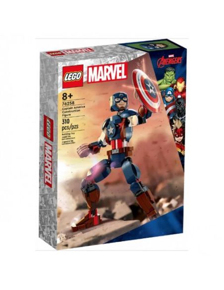 Lego Marvel Figura Para Construir: Capitan