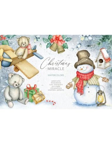 Portabilletes / Christmas Miracle (Aplique) Navidad Ref H
