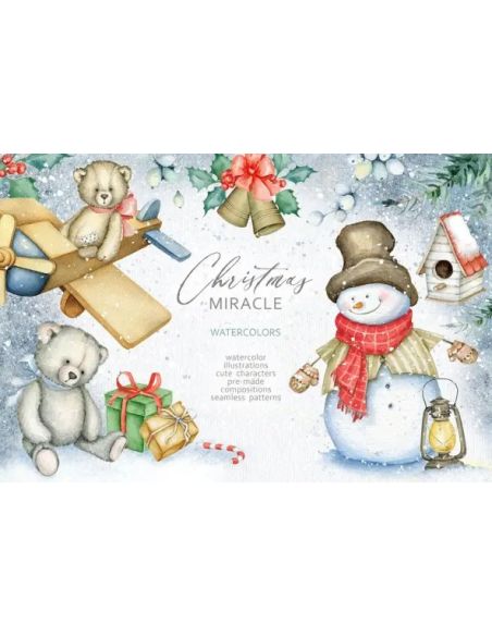 Portabilletes / Christmas Miracle (Aplique) Navidad Ref H