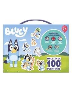 Maletín De 100 Pegatinas Bluey