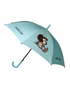 Paraguas Automático Mafalda Curiosa 102 Cm Diámetro
