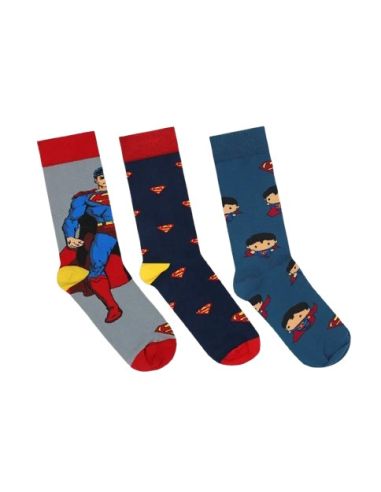 Pack Calcetines Superman Talla 41/46