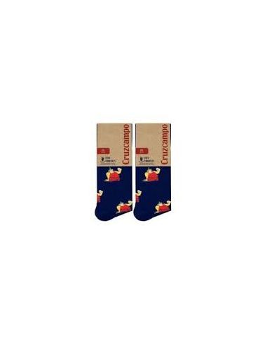 Calcetines Cruzcampo Gambrinus Azul Marino Talla 36/40