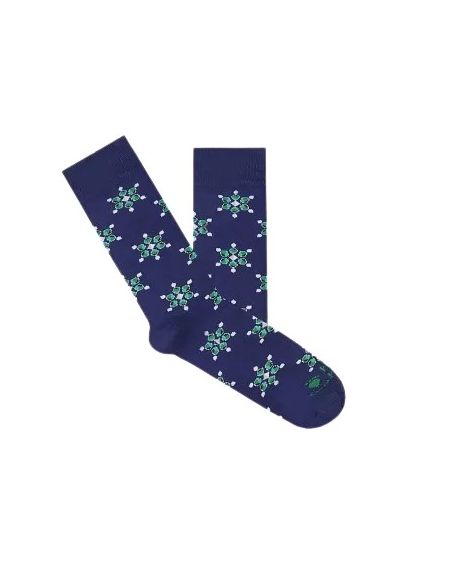 Calcetines Macarena Azul Oscuro Talla 36/40