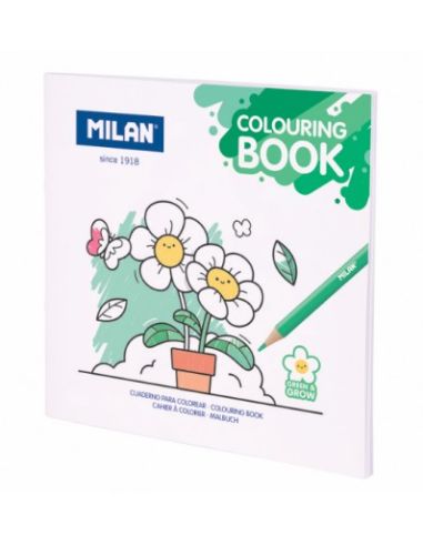 Cuaderno Para Colorear 'Green & Grow'