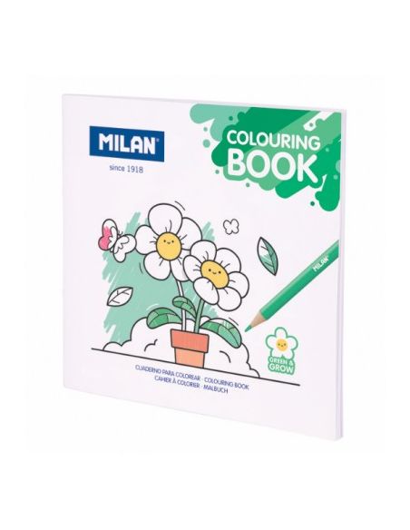 Cuaderno Para Colorear 'Green & Grow'
