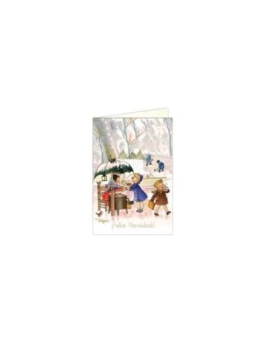 Christma Castañera + Sobre 12X17Cm Ferrándiz