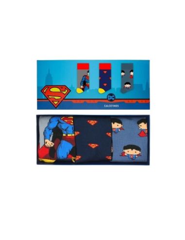 Pack Calcetines Superman Talla 36/40