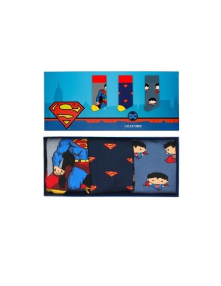Pack Calcetines Superman Talla 36/40