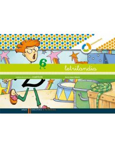Letrilandia - Cuaderno De Escritura 6. Cuadrícula