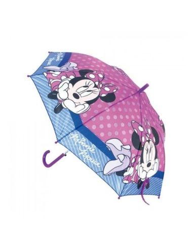 Paraguas Automático 48Cm Lunares Minnie Mouse "Lucky"