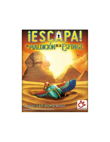 Juego Educativo Mercurio - Escapa: La Maldición De La Esfinge