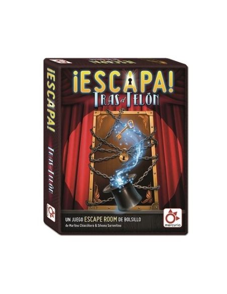 Juego Educativo Mercurio - Escapa: Tras El Telón
