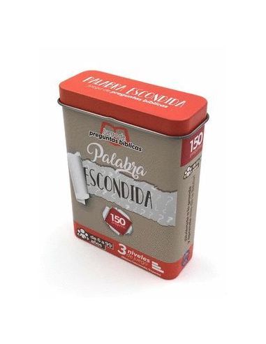 Palabra Escondida -Juego De Cartas Con La Biblia -