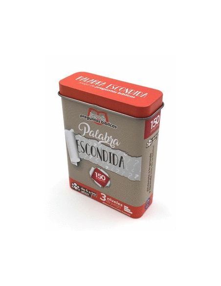 Palabra Escondida -Juego De Cartas Con La Biblia -