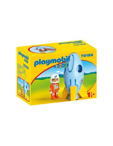 Astronauta Con Cohete 1 2 3 Playmobil