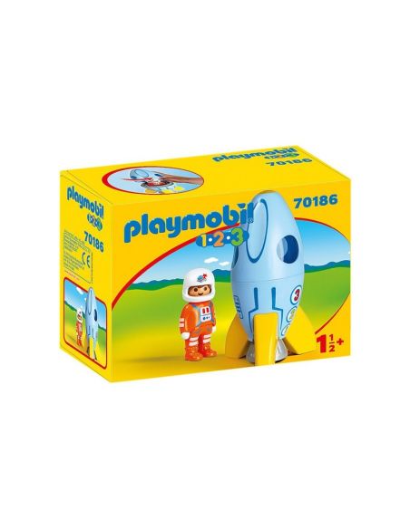 Astronauta Con Cohete 1 2 3 Playmobil