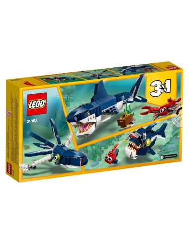 Lego Creator Criaturas Del Fondo Marino