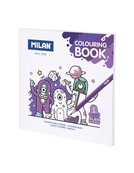 Cuaderno Para Colorear 'Alien Invasion'