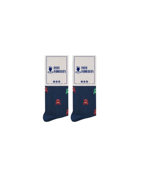 Calcetines Sillas Enea Azul Marino Talla 36/40