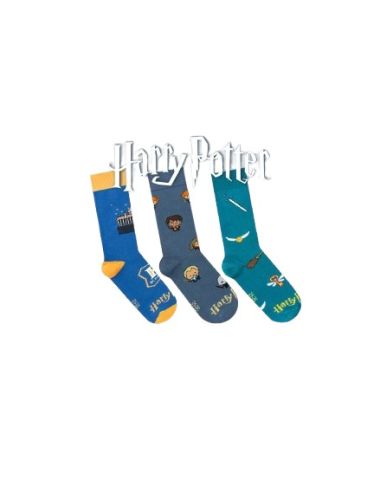 Pack Calcetines Harry Potter Hogwarts Talla 41/46