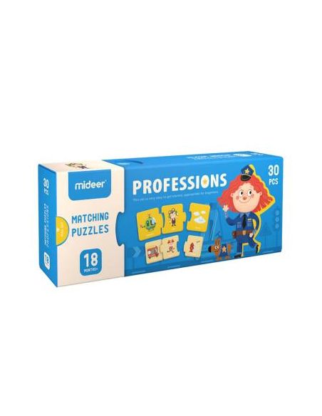 Puzle Mideer Profesiones 30 Piezas