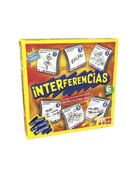 Juego Interferencias 6 Jugadores - Grande