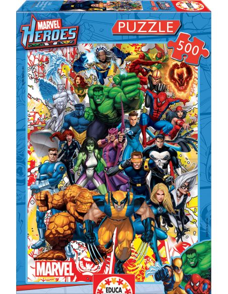 Puzzle 500 * Heroes Marvel R: 15560