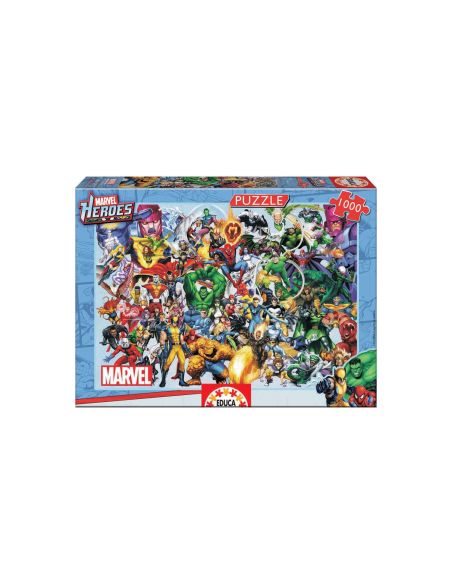 Puzzle 1000 * Los Heroes De Marvel R: 15193
