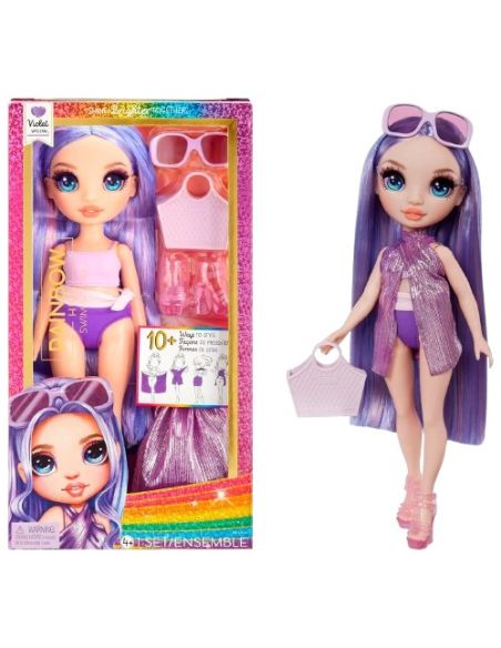 Rainbow High Swim And Style Violet Willow