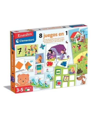 Kit 8 Juegos En 1