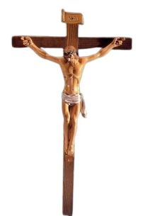 Crucifijo 54 X 30 Cm N.5-Tl