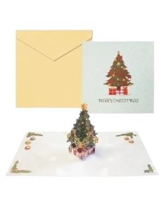 Tarjeta Felicitación 3D Christmas Tree