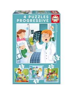 Puzzle Progresivo 12-16-20-25 De Mayor Quiero Ser