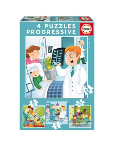 Puzzle Progresivo 12-16-20-25 De Mayor Quiero Ser