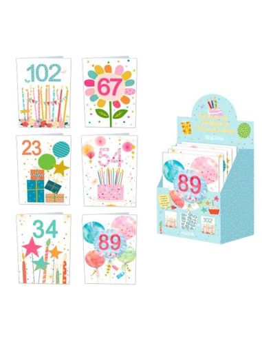 Tarjeta Feliz Cumpleaños Personalizable Arguval