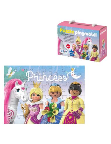 Puzzles Progresivos 48 Piezas Playmobil Princess