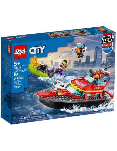 Lego Lancha De Rescate De Bomberos