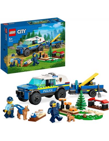 Lego City Entrenamiento Movil Para Perros Policia