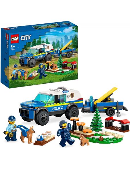 Lego City Entrenamiento Movil Para Perros Policia