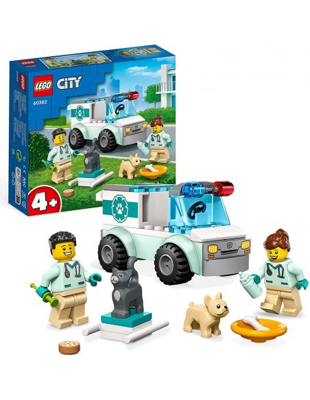 Lego City Furgoneta Veterinaria De Rescate